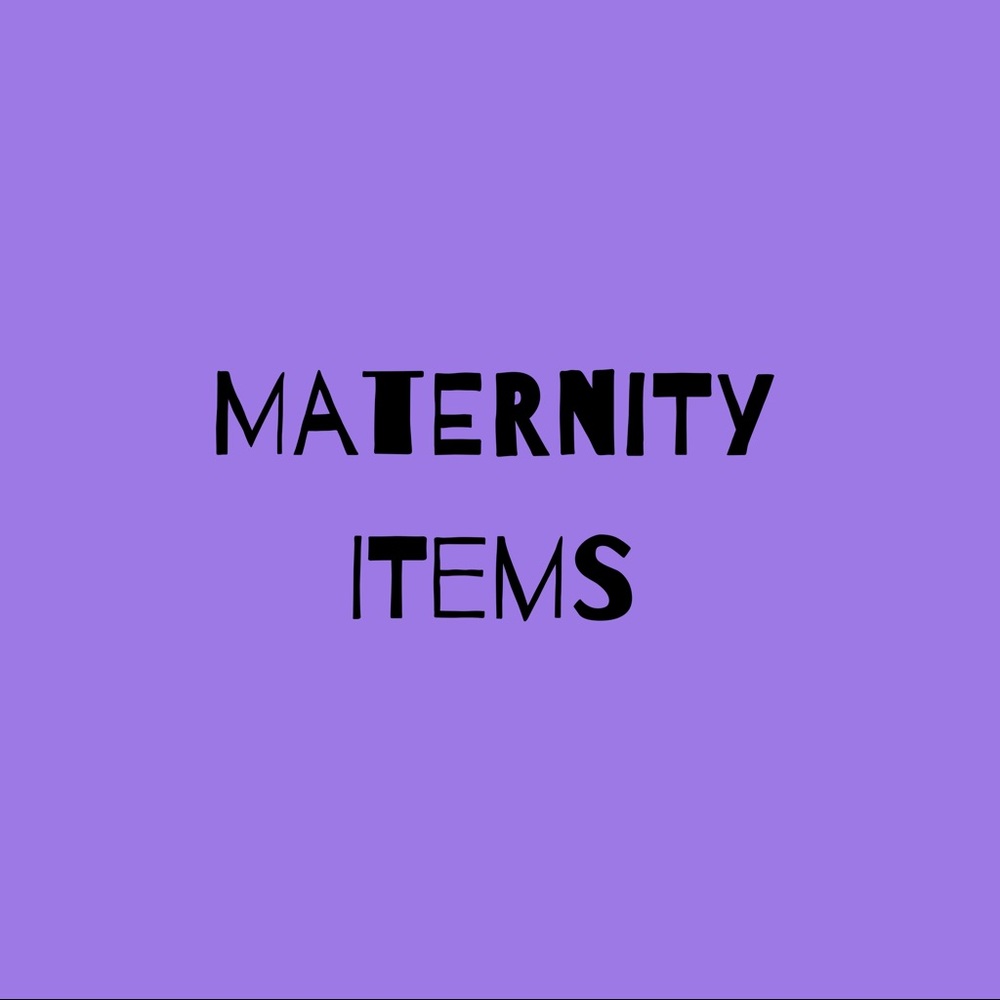 Maternity items